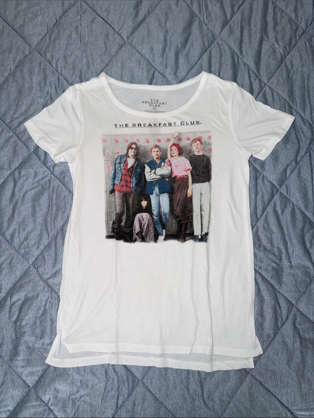 The Breakfast Club White Graphic Short Sleeve Tee